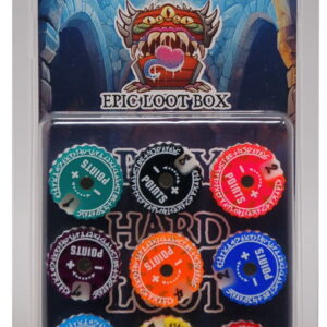 Trackers Counters, Range 0-9, Size 20mm, Random Colours