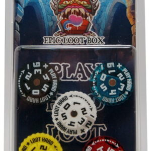 Trackers Counters, Range 0-59, Size 25mm, Random Colours